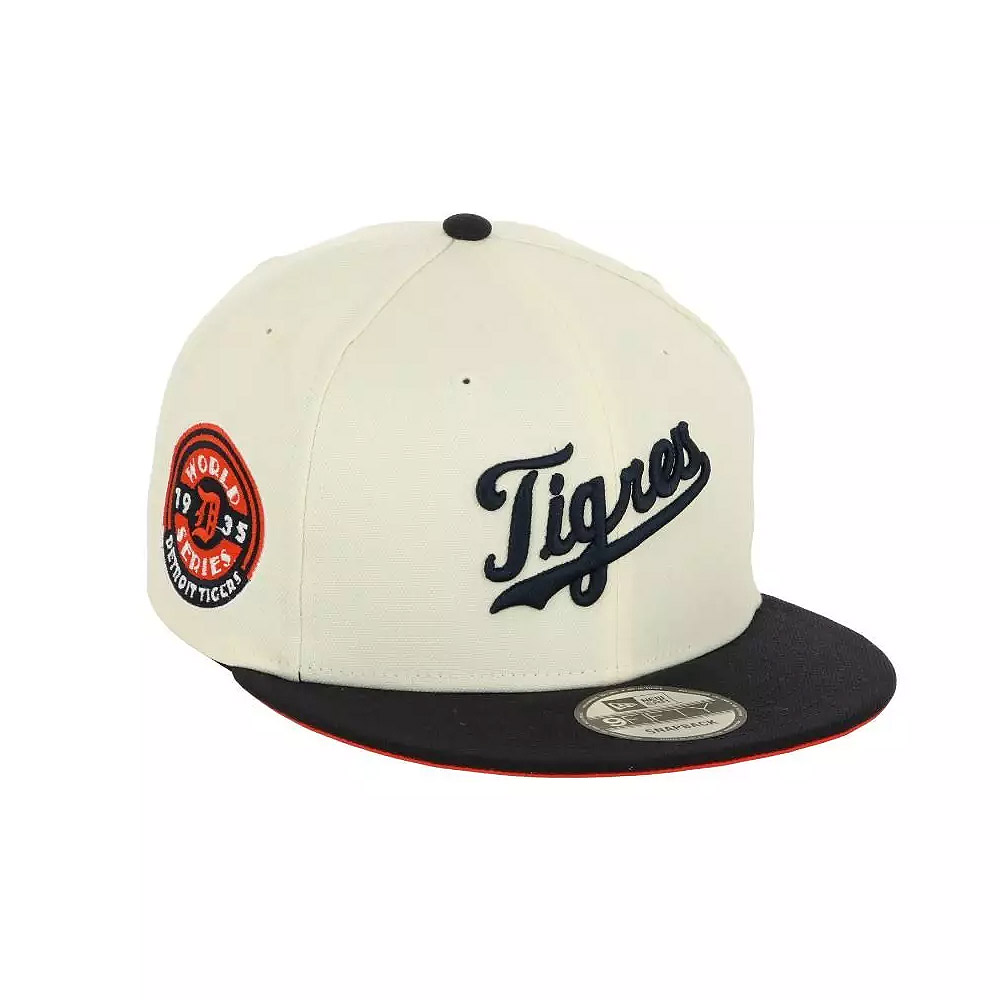 Jockey Gorra New Era 9Fifty Detroit Tigers MLB Hispanic White