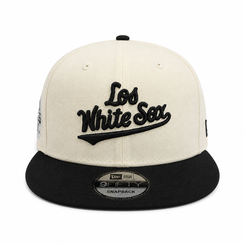 Jockey Gorra New Era 950 Chiwhi Hispanic Chrm Wht
