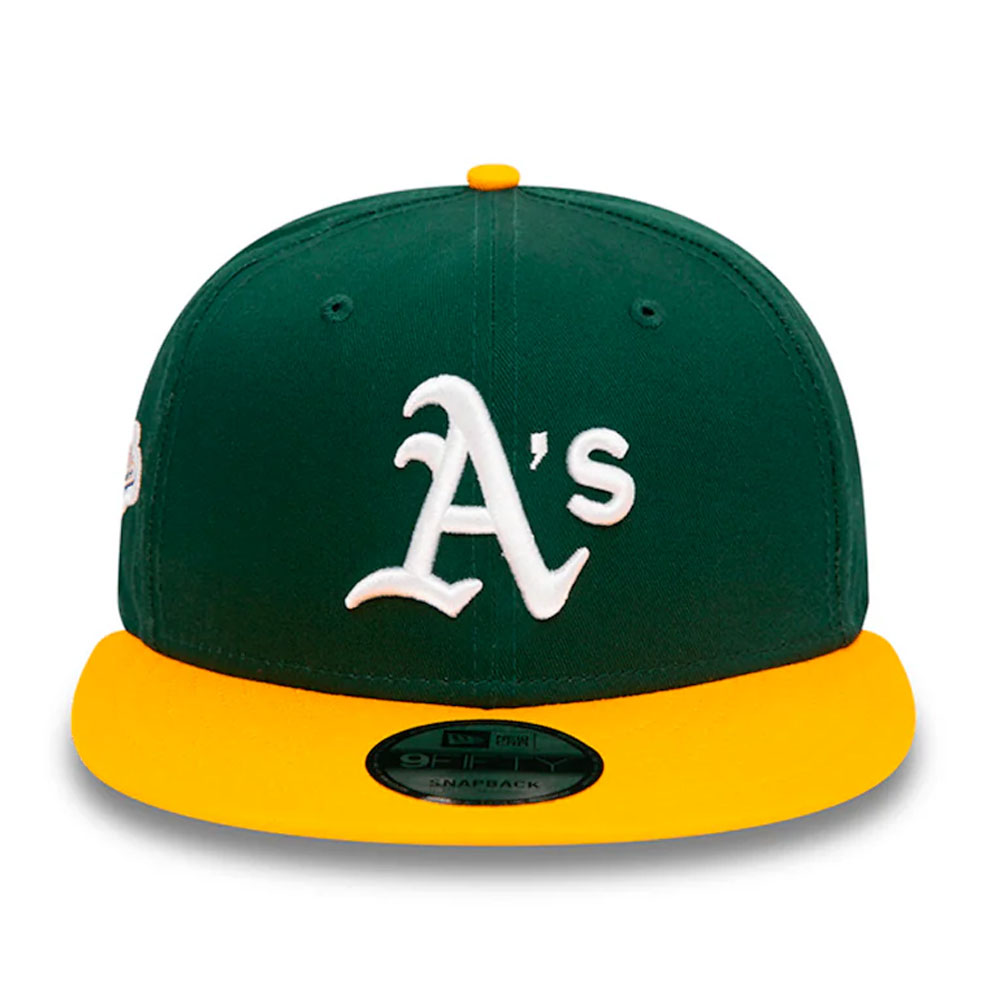 Jockey Gorra New Era M 950 MLB PROPERTIESCLUB 23 Oakath Otc Verde