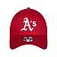 Jockey Gorra New Era 9Forty Oakland Athletics MLB Core Basics Scarlet