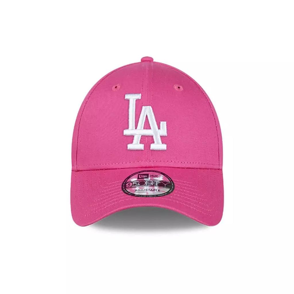 Jockey Gorra New Era 9Forty Los Angeles Dodgers MLB Core Basics Bright Rose