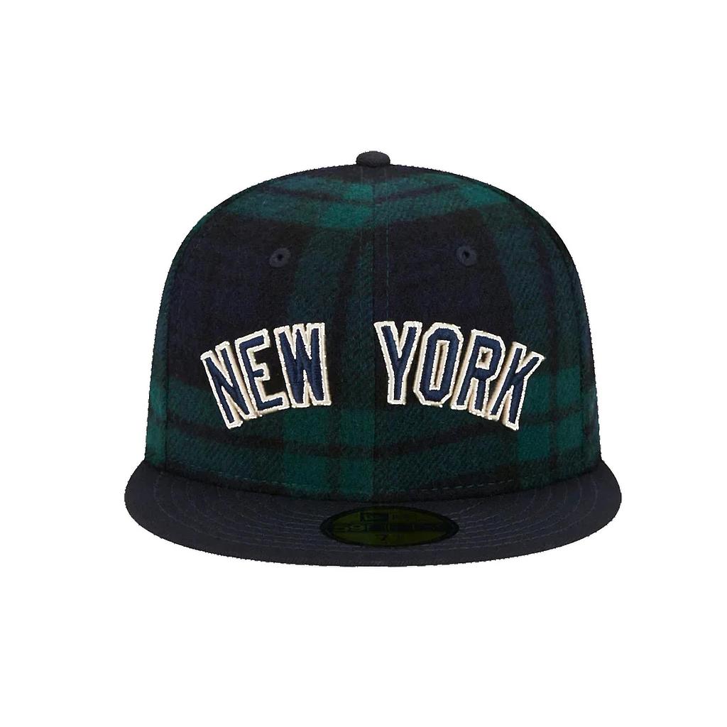 Jockey Gorra New Era 59FIFTY Yankees Cuadros Verde/Azul
