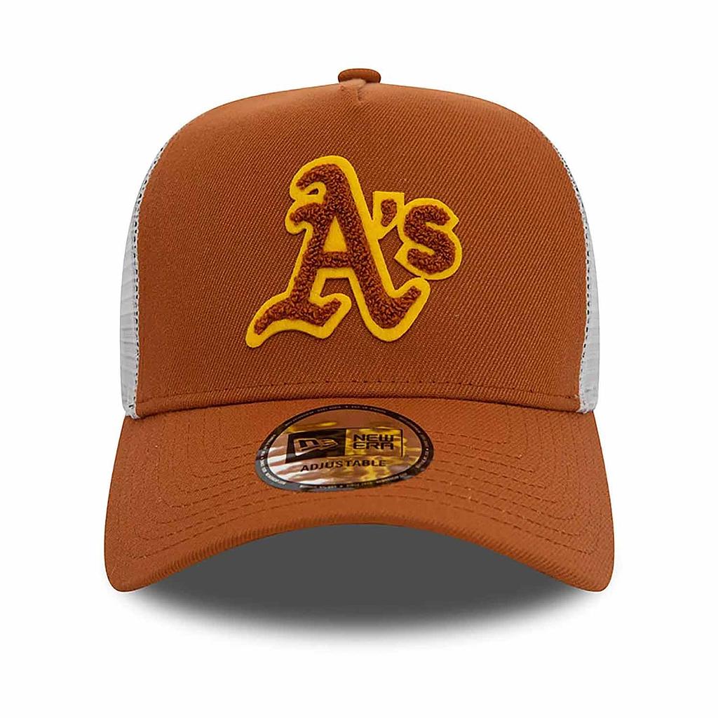 Jockey New Era Oakland Athletics Boucle Brown Trucker