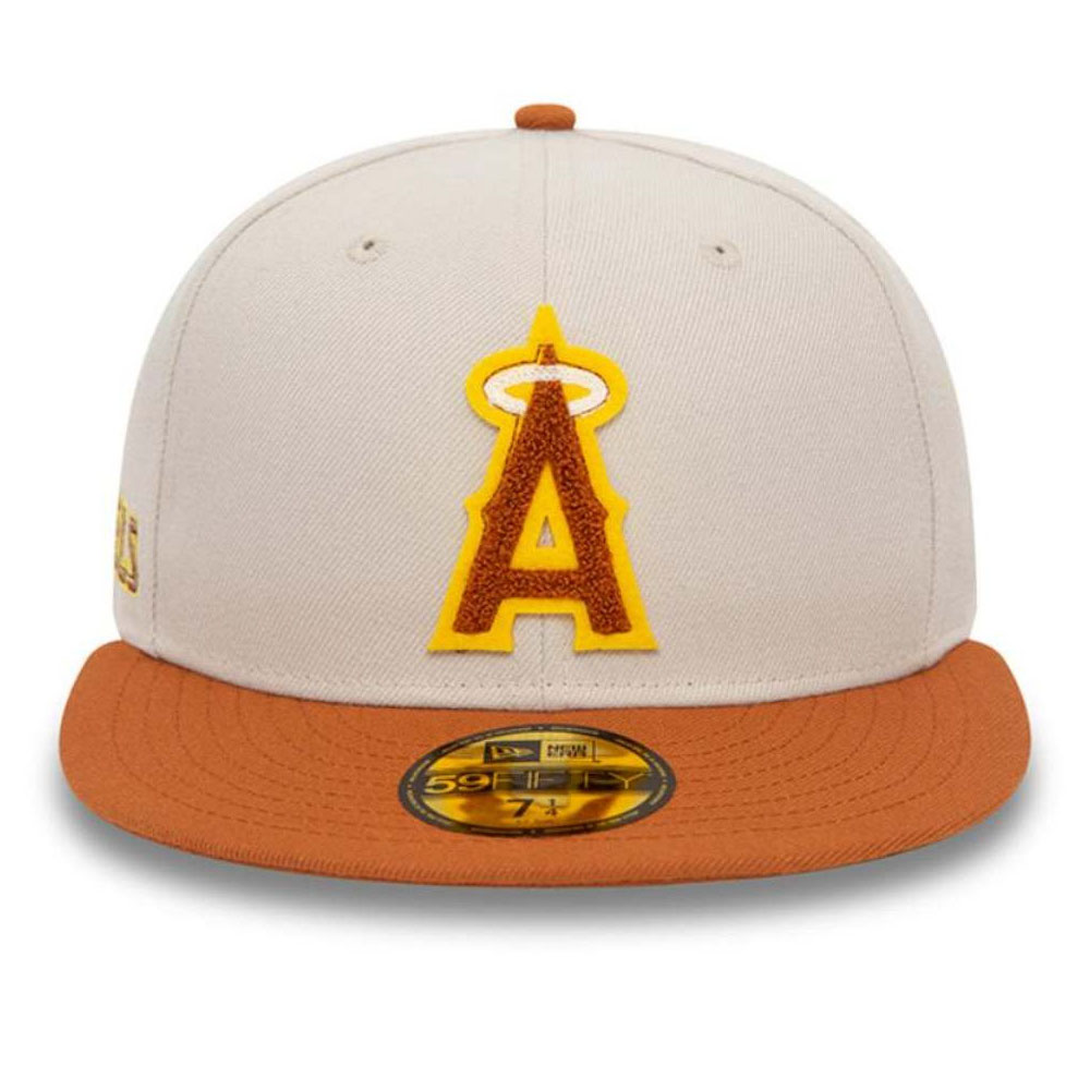 Jockey New Era 59FIFTY Anaheim Angels Boucle Contemporary MLB Beige Original