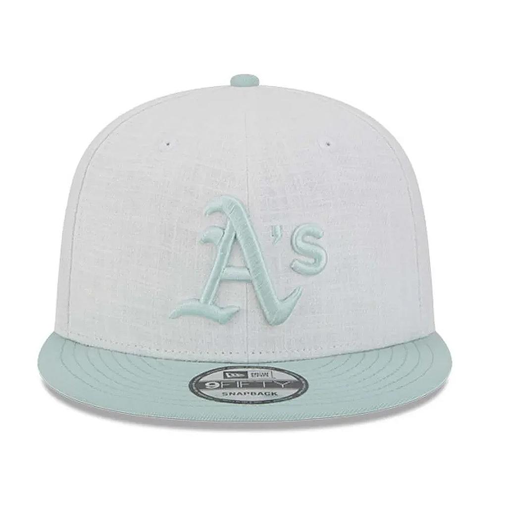 Jockey Gorra New Era 9Fifty Athletics Minty Breeze White