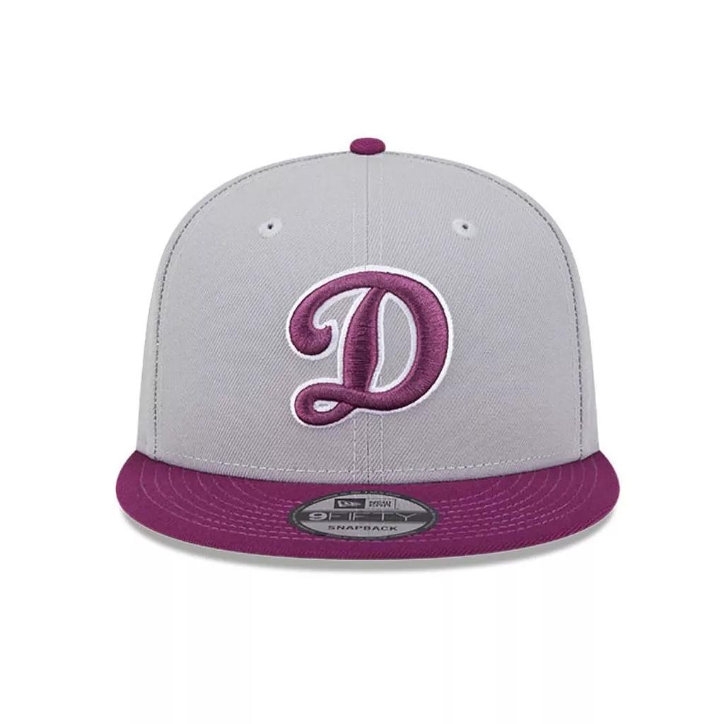 Jockey Gorra New Era 9Fifty 2-Tone Color Mlb Los Angeles Dodgers Gray/Purple