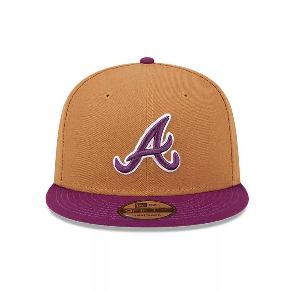 Jockey New Era 9FIFTY 2-Tone MLB Atlanta Braves Light Blue/Purple
