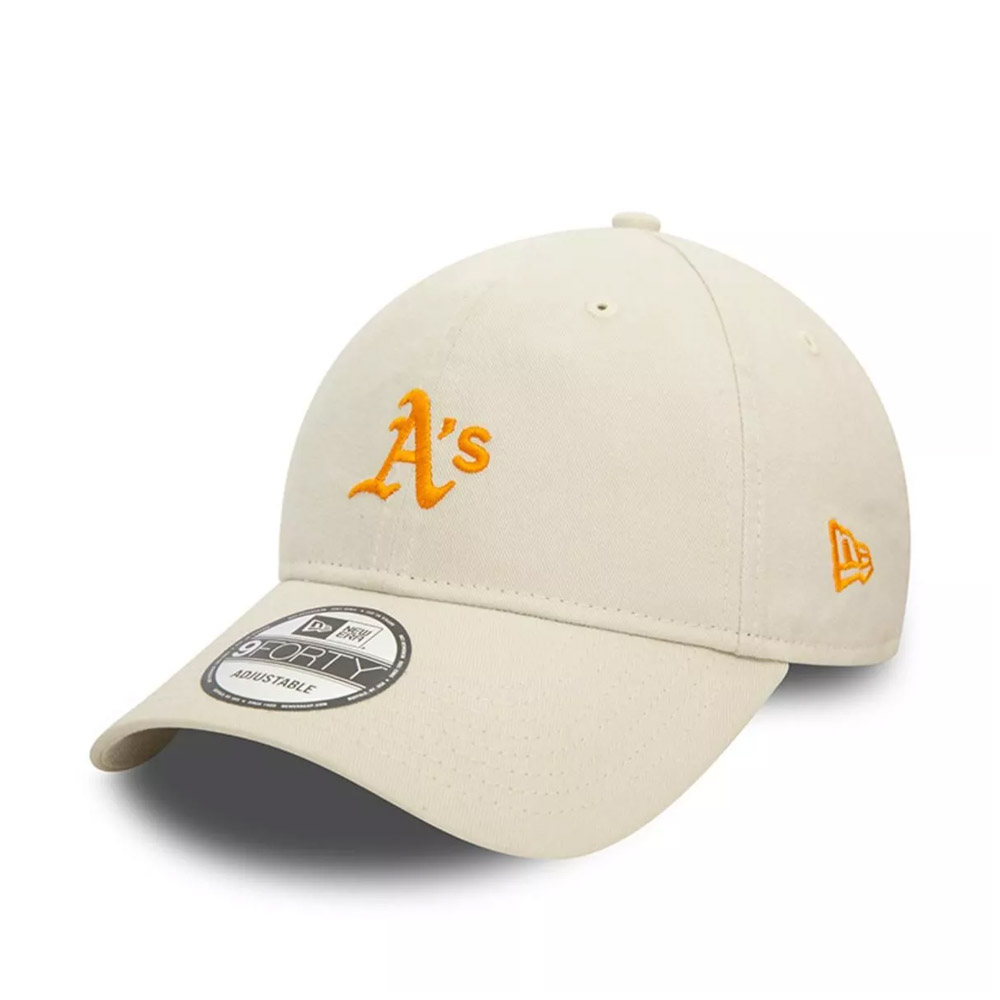 Jockey New Era 9Forty Oakland Athletics Washed Light Beige OSFA