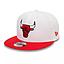 Gorra New Era 9Fifty NBA Chicago Bulls White Crown Red