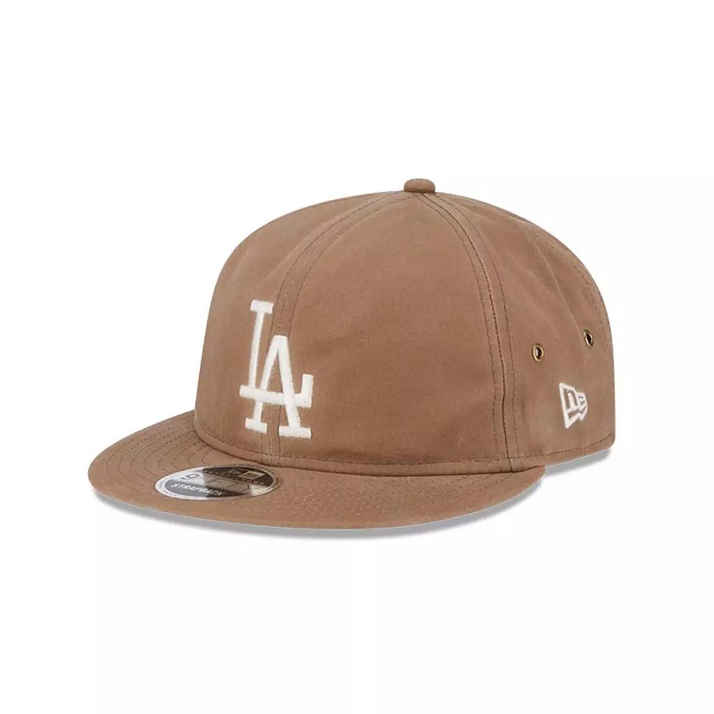 Jockey Gorra New Era 9Fifty Los Angeles Dodgers MLB Waxed Canvas Beige