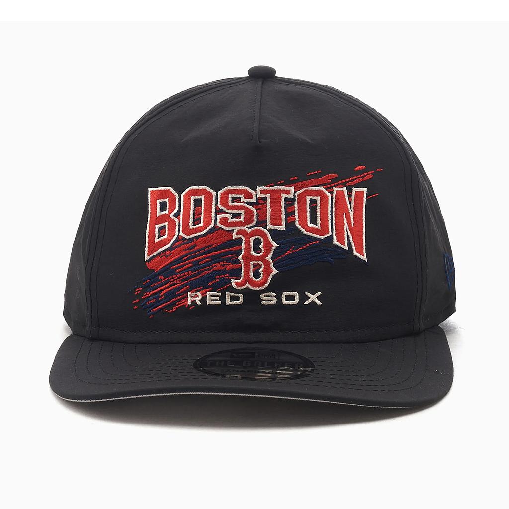 Jockey New Era Golfer MLB Boston Red Sox Throwback Brush Black