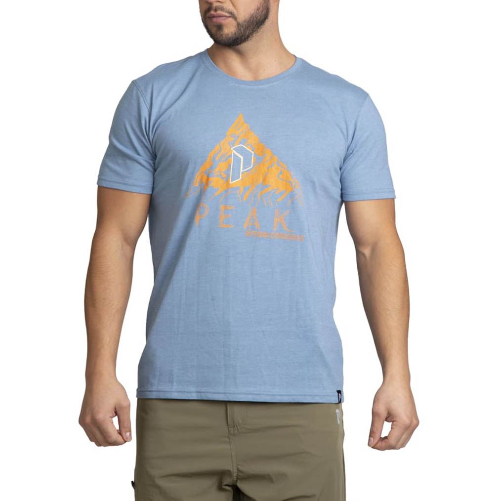 Polera Hombre Peak Performance Tertu Azul