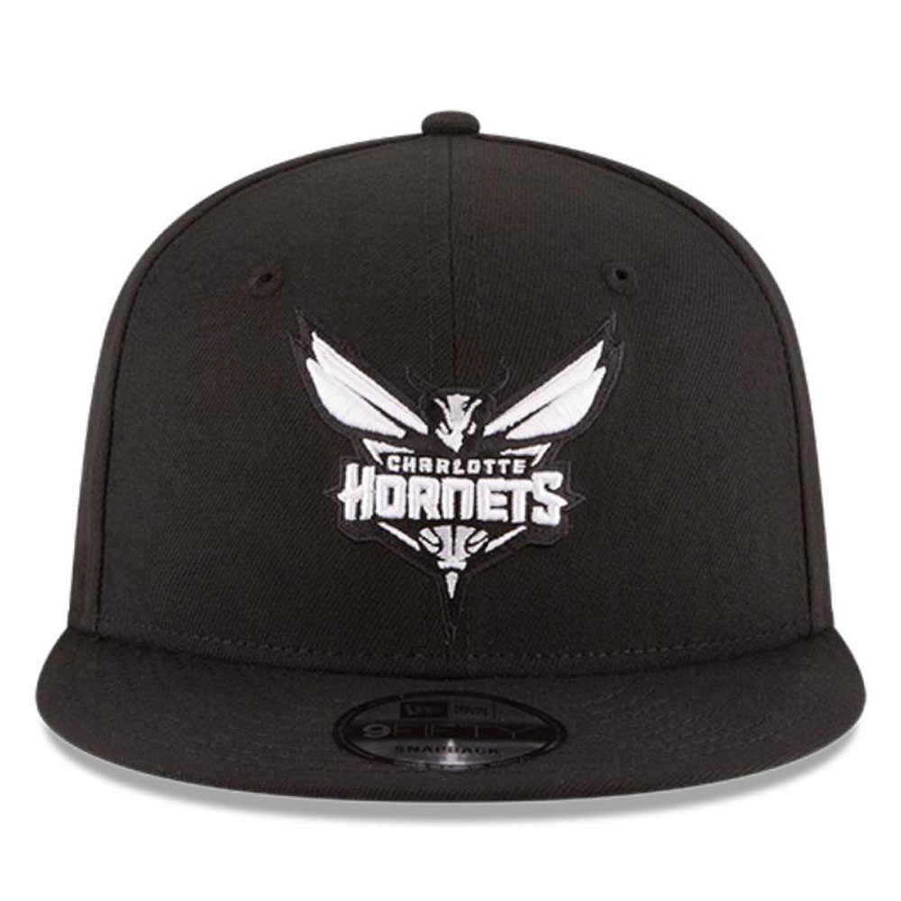 Gorra New Era 9FIFTY NBA Charlotte Hornets Black/White Dark Brown – Original
