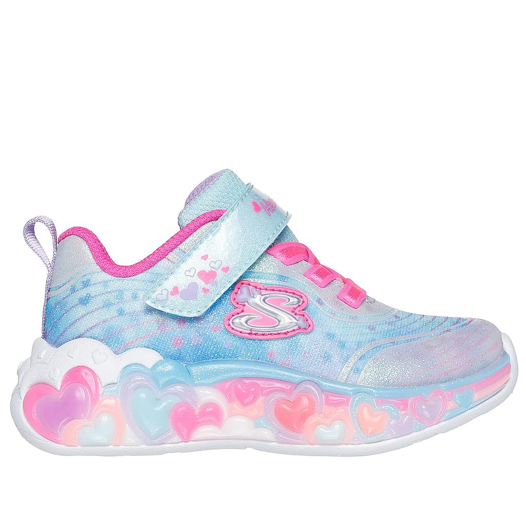 Zapatillas Urbanas Niñas Skechers S-Lights: Eternal Heart Lights 302696N-LPMT