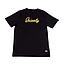 Polera Hombre Grizzly Griptape Print Script Negro