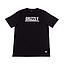 Polera Hombre Grizzly Griptape Print Script Logo Negro