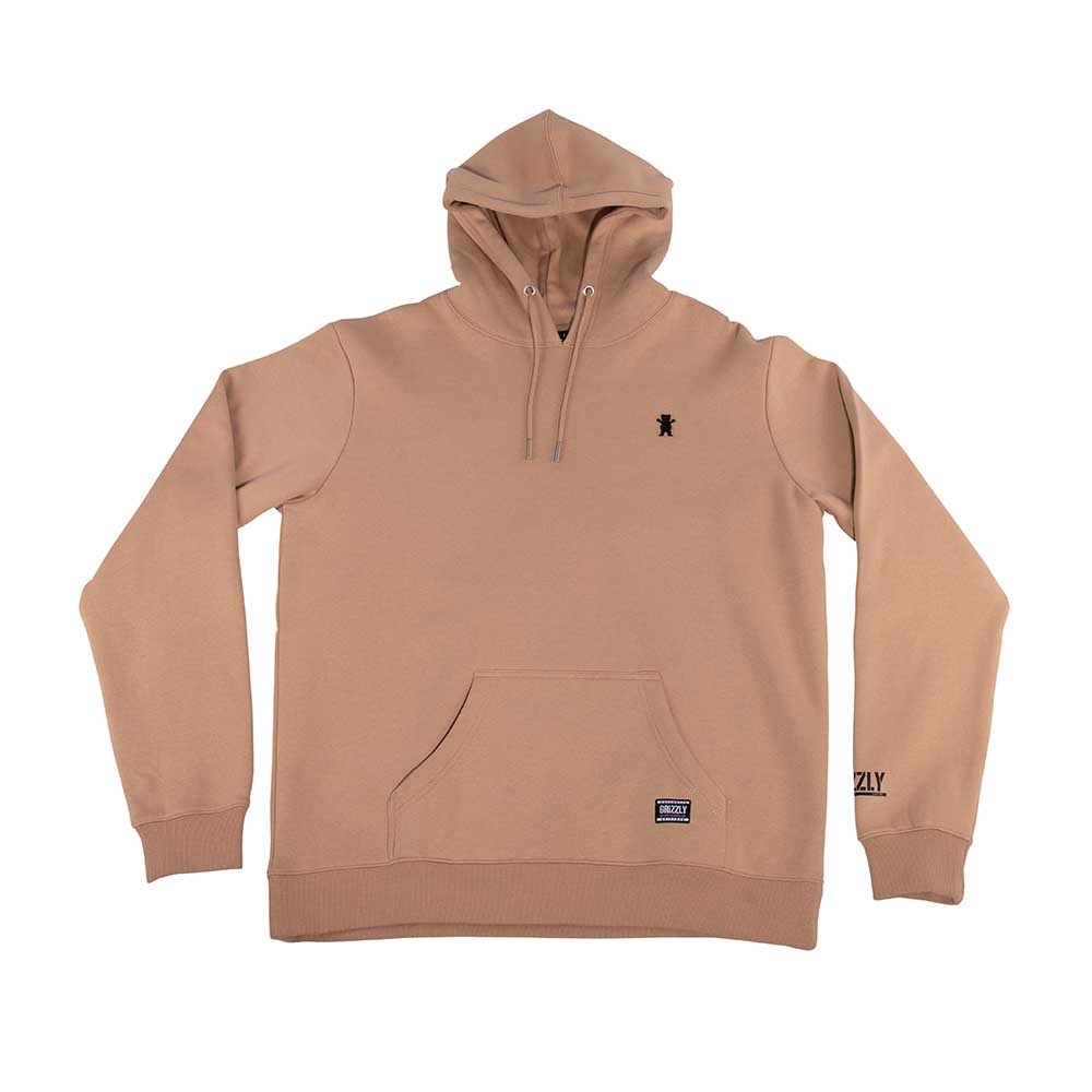 Polerón Hombre Grizzly Griptape Embroidered OG Bear Cafe