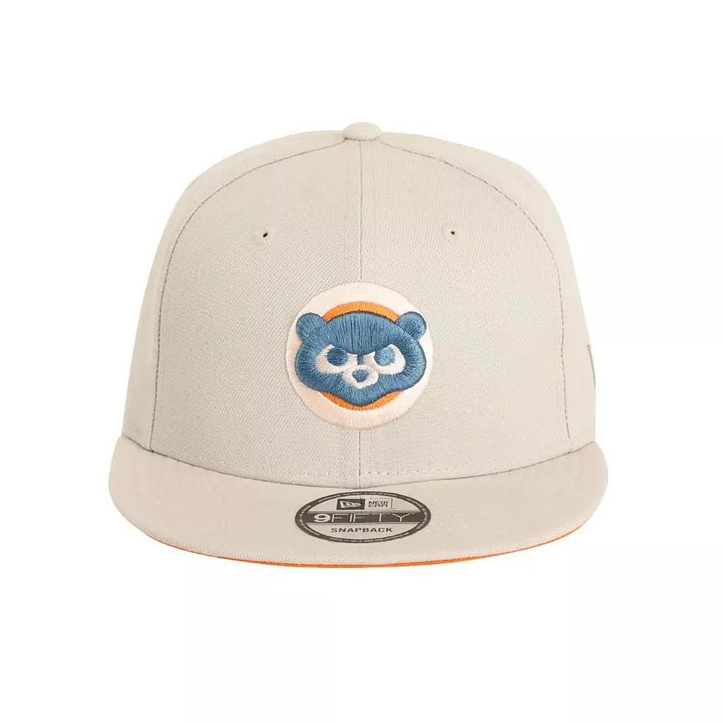 Jockey Gorra New Era 9Fifty Chicago Cubs MLB Stone Peach Pack Med Beige