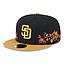 Jockey Gorra New Era 9FORTY Floral Vine San Diego Padres Negro