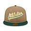 Gorro New Era 59fifty MLB Oakland Athletics Canvas Crown Cafe