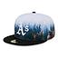 Jockey Gorra New Era Photoreal 59FIFTY Oakland Athletics Black