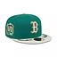 Jockey Gorra New Era 59Fifty MLB Boston Red Sox Novelty Holly Green Med