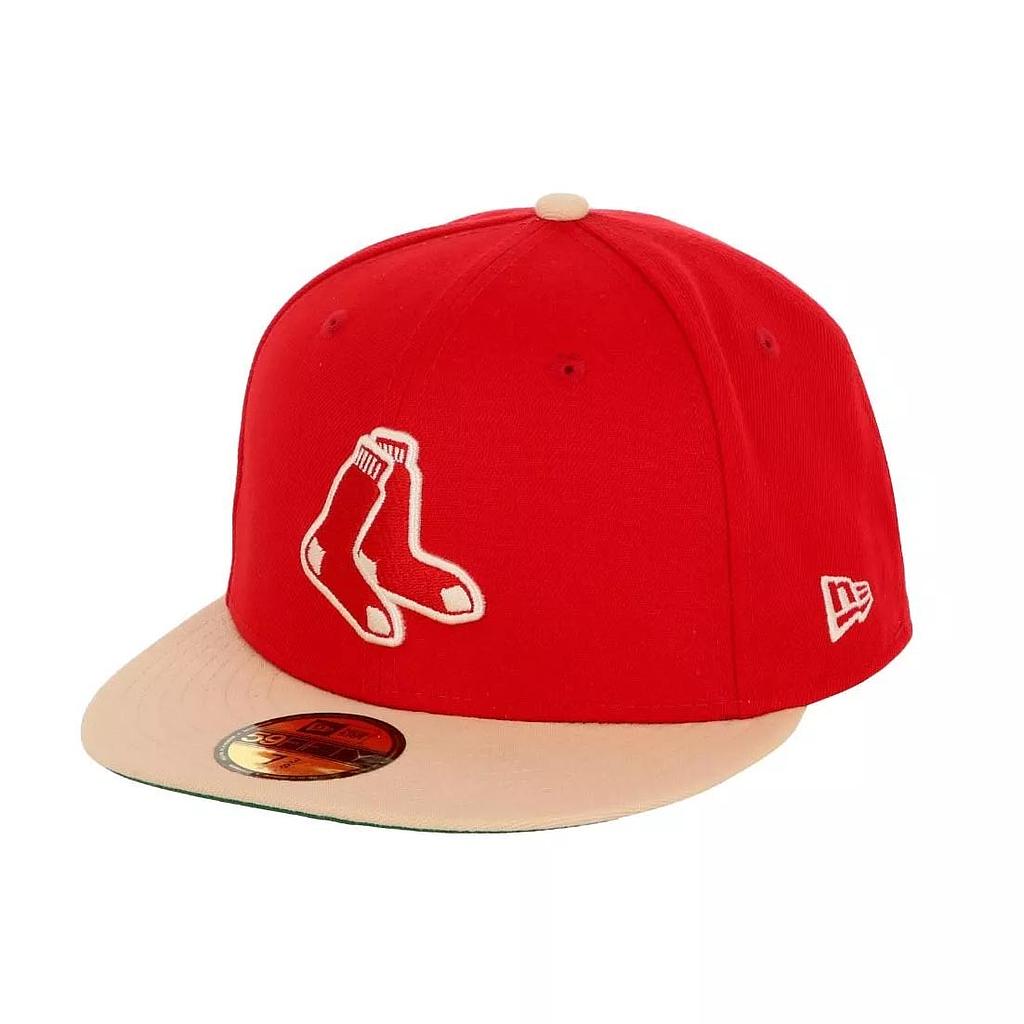 Jockey Gorro New Era 59Fifty Boston Red Sox MLB Soul Xmas Red