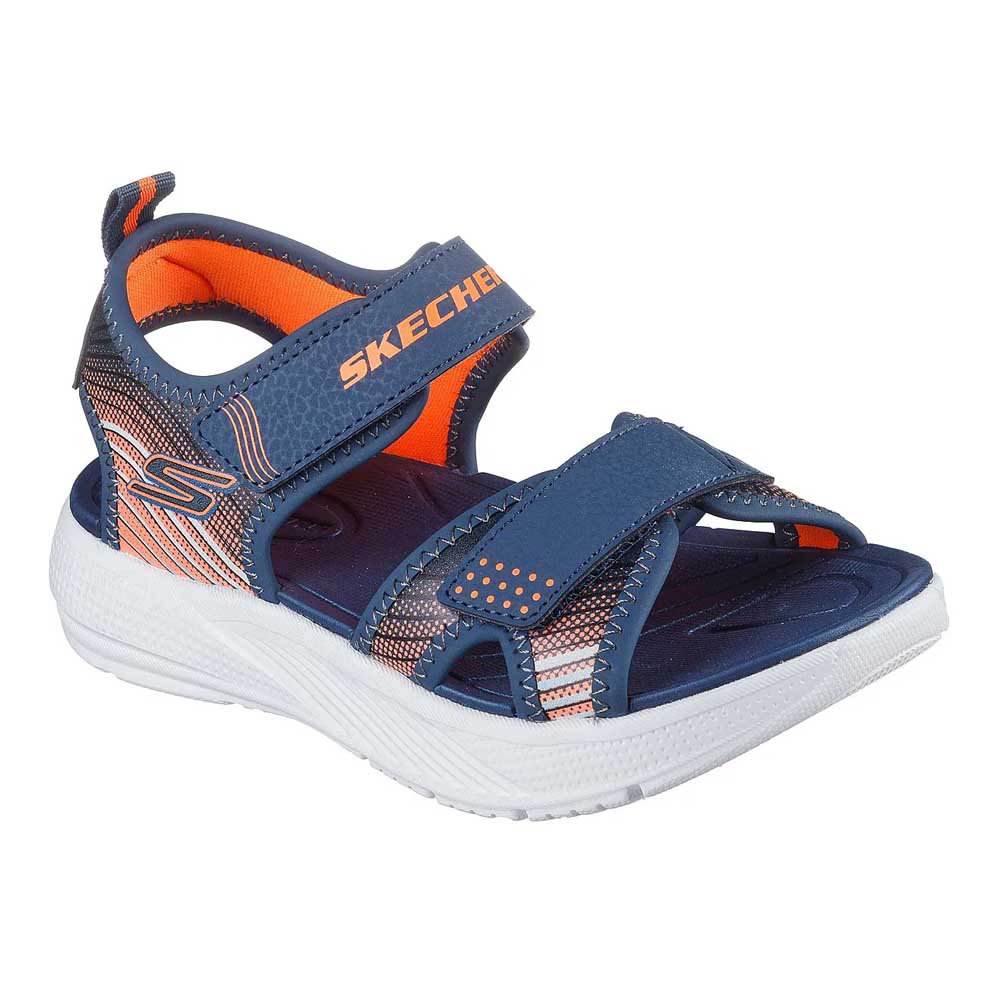 Sandalias Urbanas Niños Skechers Microspec-Splash Azul