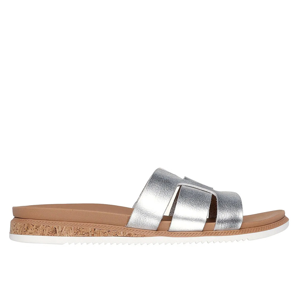 Sandalias Urbanas Mujer Skechers Desert Kiss Low Peak Look Gris