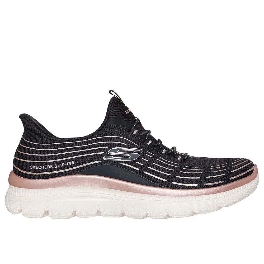 Zapatillas Urbanas Mujer Skechers Summits Plus-Soft Luster 150611BKRG
