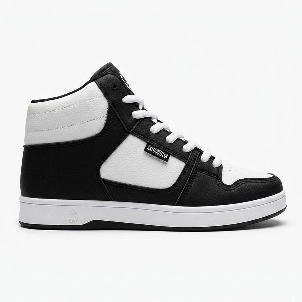Zapatillas Urbanas Hombre Spitfire High Top New Season Blanco Negro