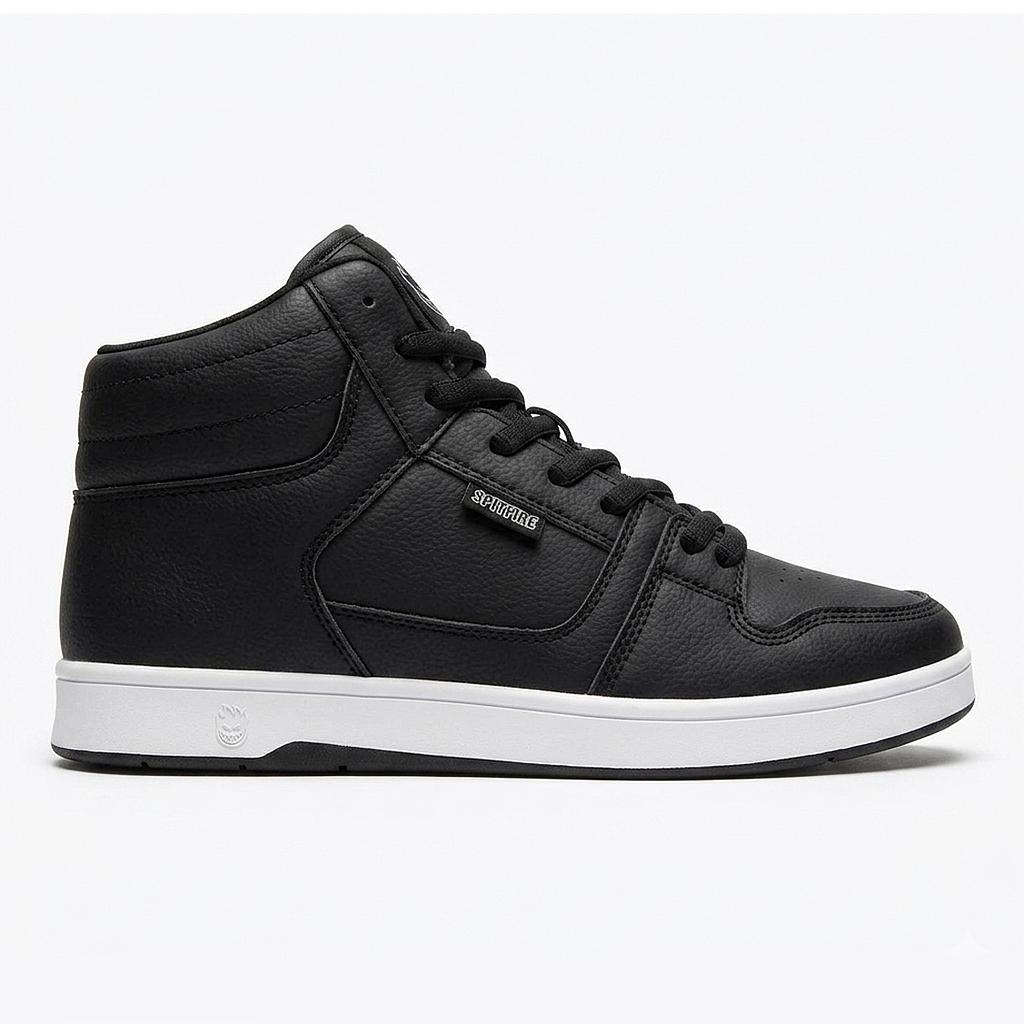 Zapatillas Urbanas Hombre Spitfire High Top New Season Negro Blanco