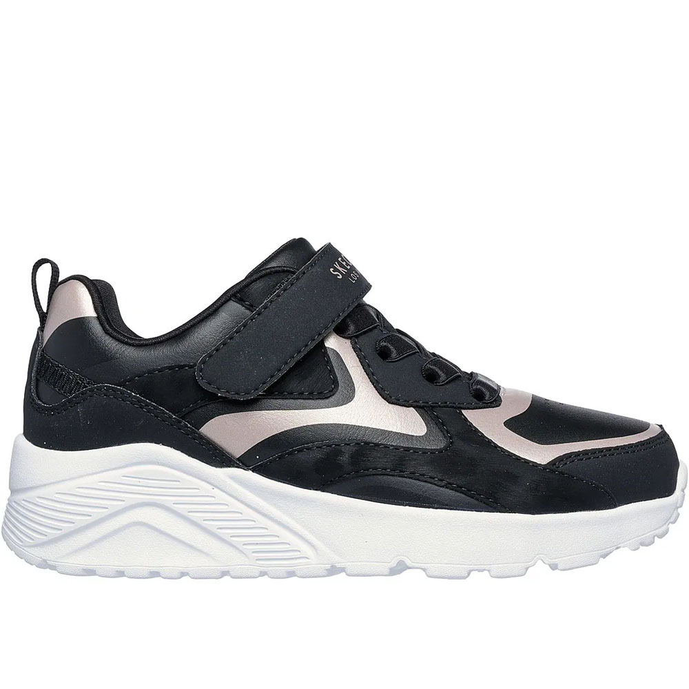 Zapatillas Urbanas Niña Skechers Uno Lite Metallic 310380L-BKRG