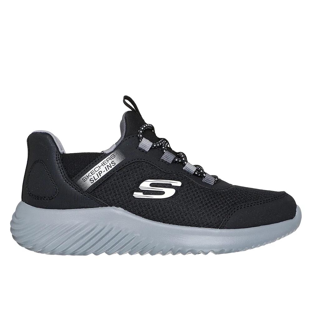 Zapatillas Niños Skechers Slip-Ins Bounder - Brisk-Burst Negro 403822L-BKCC