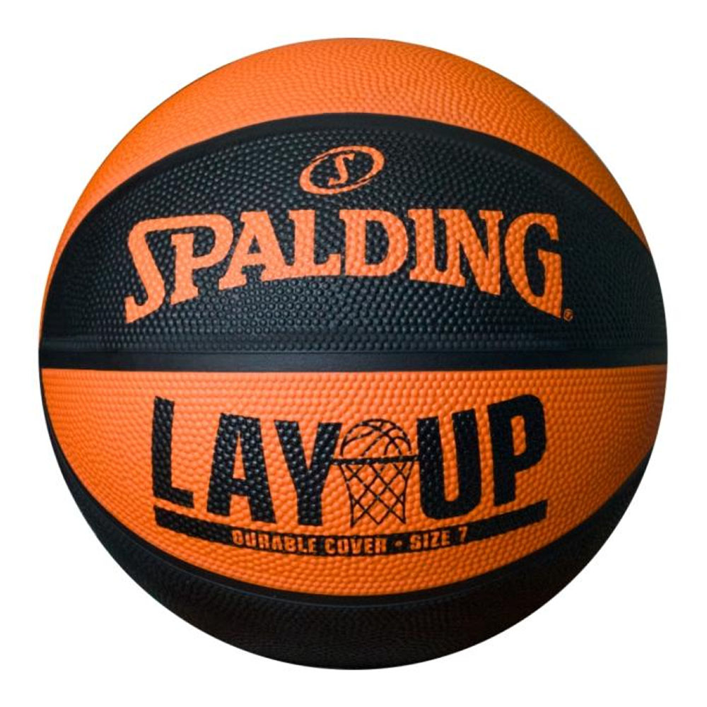 Pelota Basketball Spalding N°7 Lay Up ORG BLK SZ7