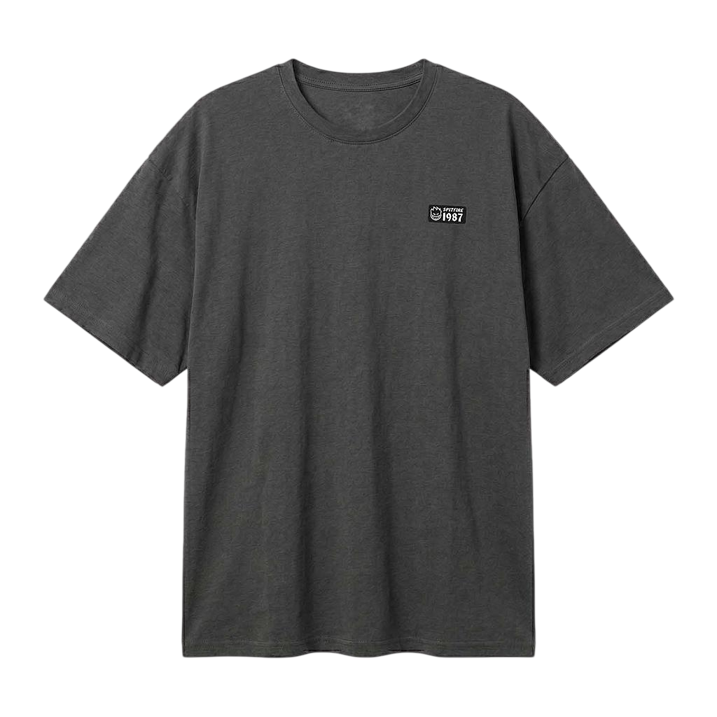 Polera Hombre Oversized Spitfire 1987 Grip State Gris