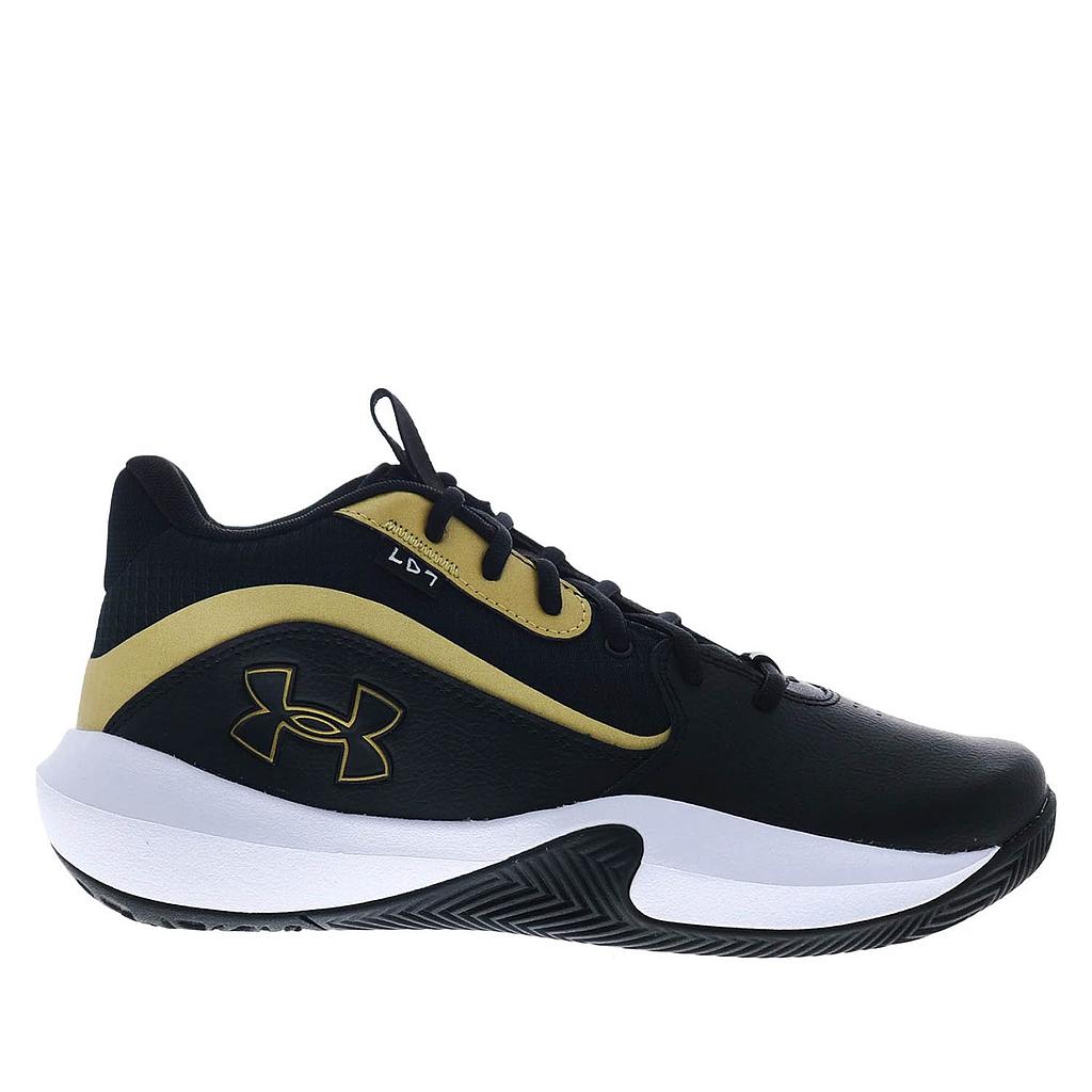 Zapatilla de Basketball Under Armour Lockdown 7 Gold