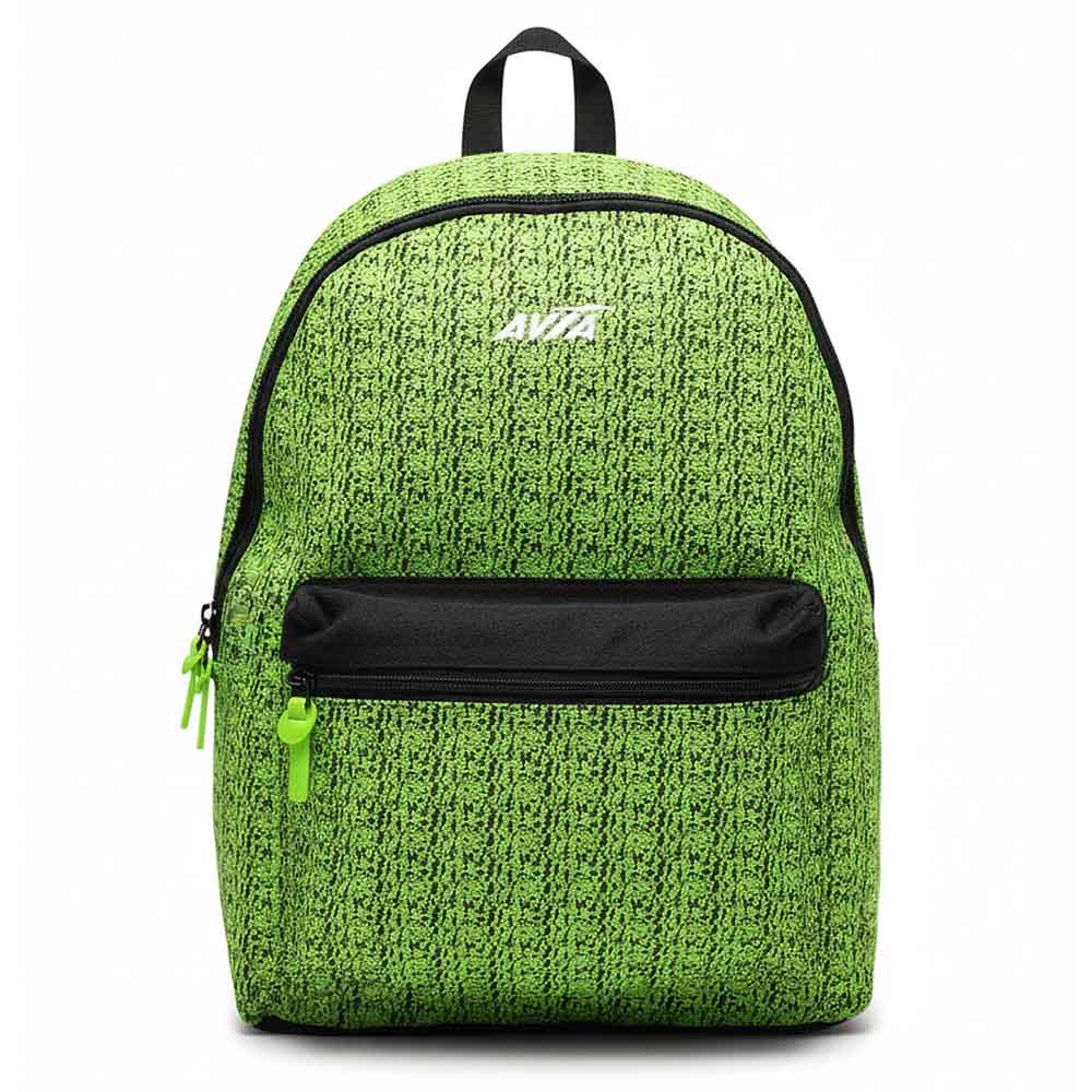 Mochila Escolar Textil Avia Verde