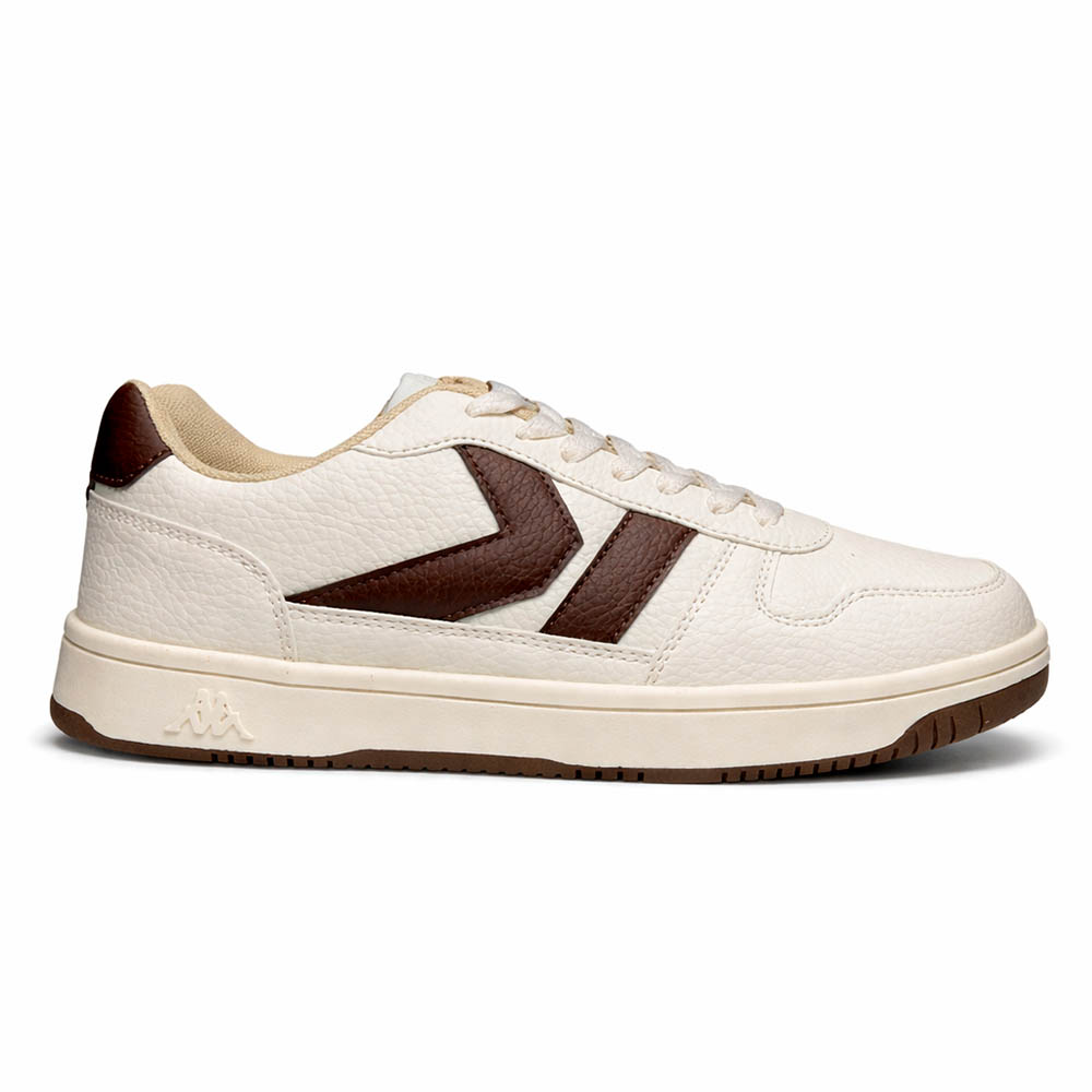 Zapatillas Urbanas Hombre Kappa Wht Tofu-Brw Coc
