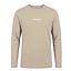 Polera Manga Larga Hombre Beige Line Converse