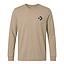 Polera Manga Larga Hombre Beige Converse