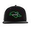 Jockey Negro Grizzly Griptape High Beam Snapback Hat Bear Print + Grizzly Word