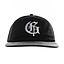 Jockey Negro Grizzly Griptape Old English Strap Back Hat Raised Embroidery