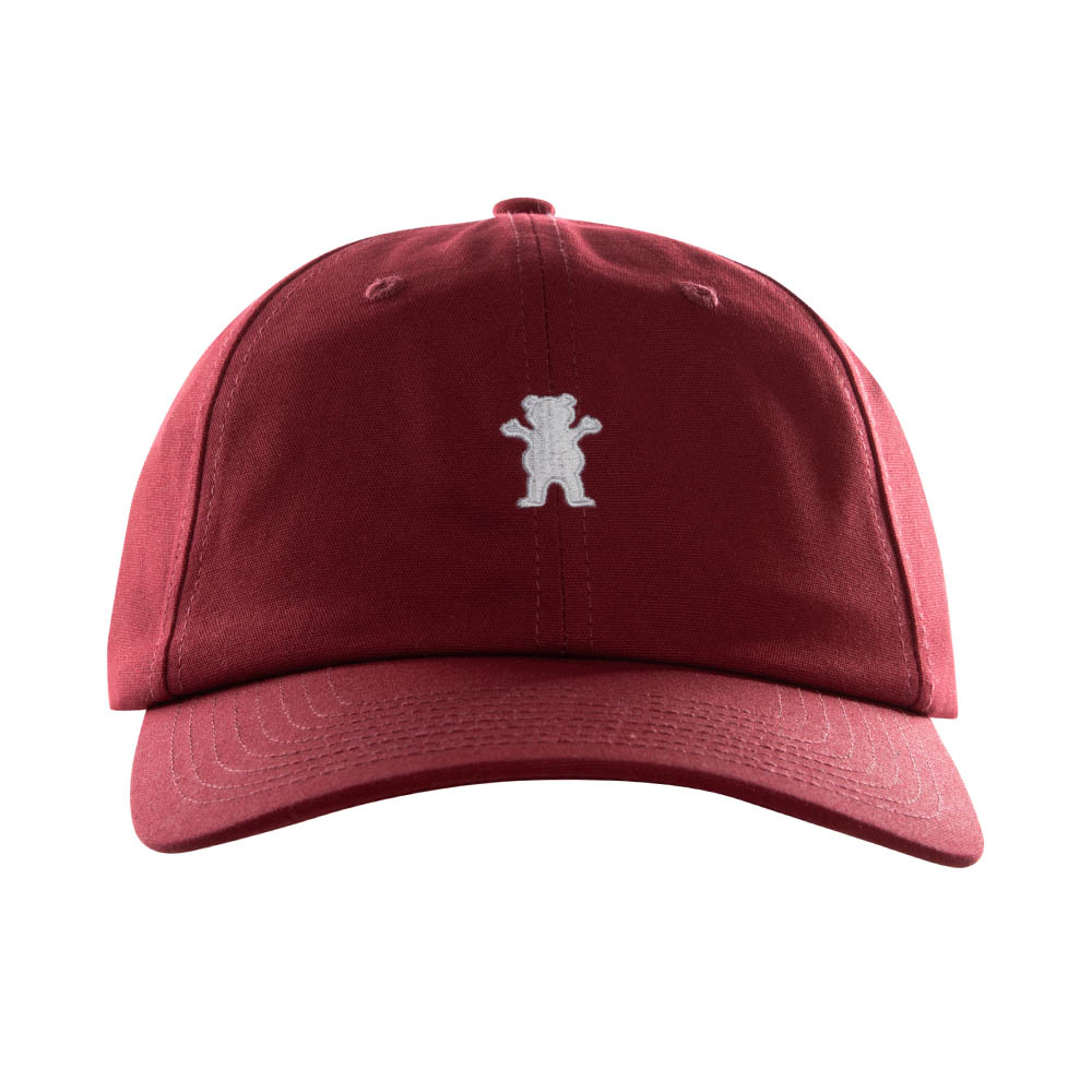 Jockey Burdeo Grizzly Griptape OG Bear Mini Dad Hat