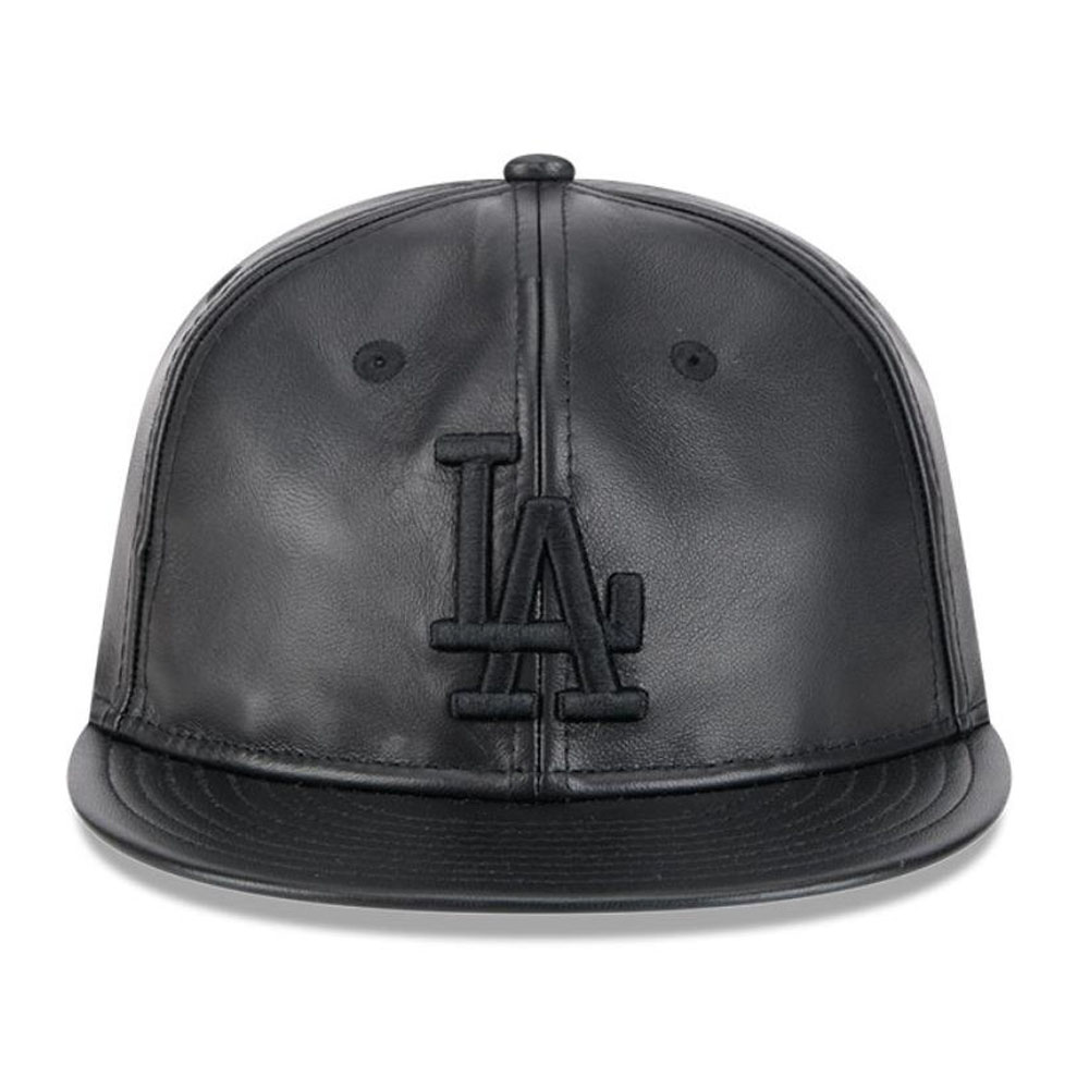 Jockey Gorra New Era 9Fifty MLB Los Angeles Dodgers Genuine Leather Negro