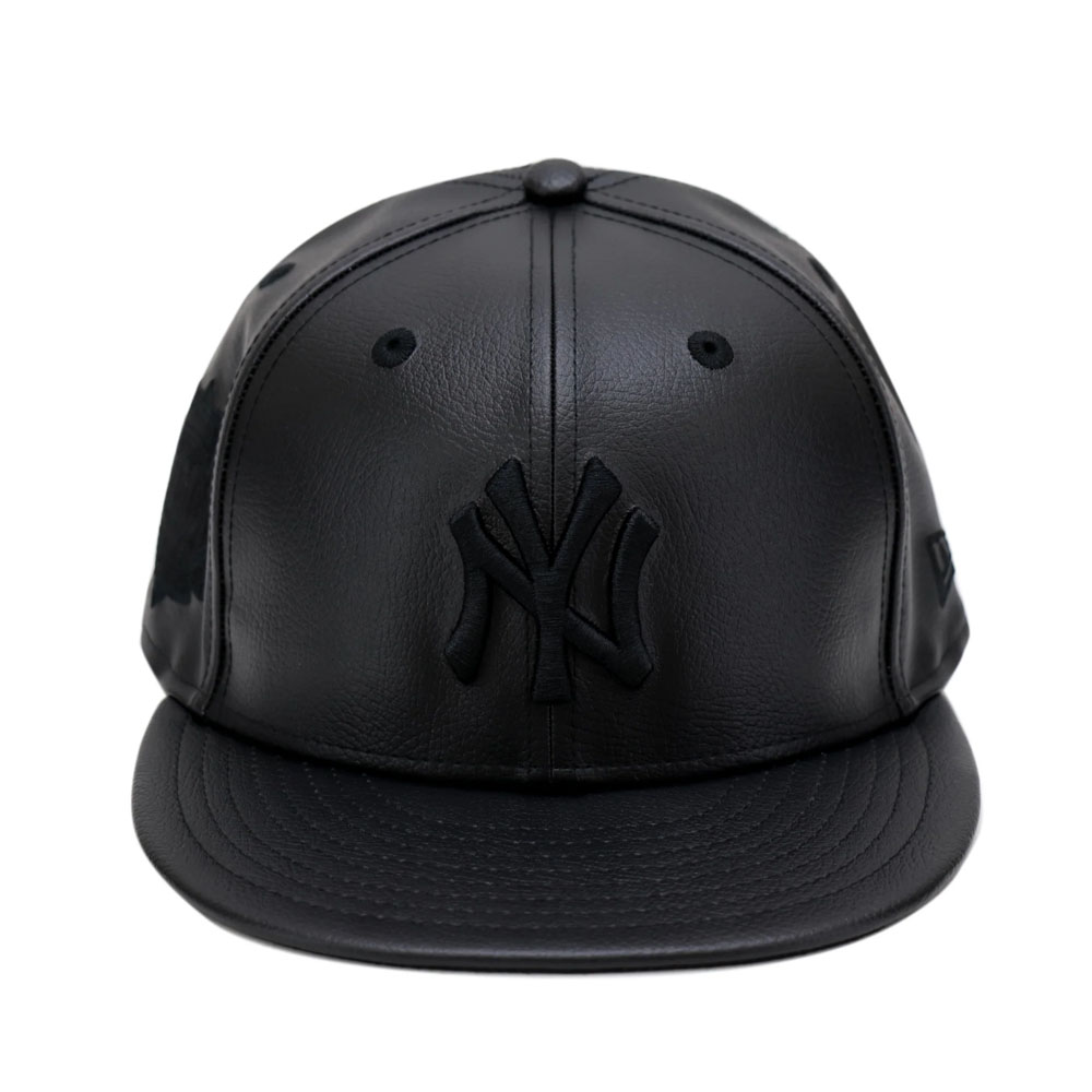 Jockey Gorra New Era 9Fifty MLB New York Yankees Genuine Leather Negro