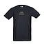 Polera Hombre Kappa Negro Deportiva Casual