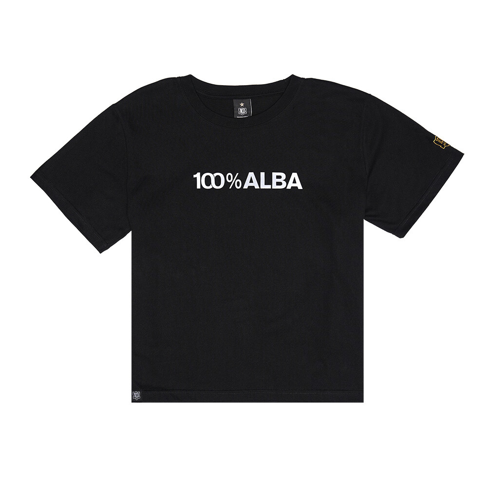 Polera de Mujer Urbano Centenario Colo Colo 100% Alba Negro