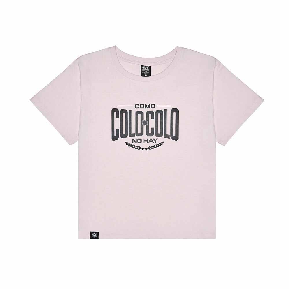 Polera Colo Colo Urbano Centenario Mujer Rosado