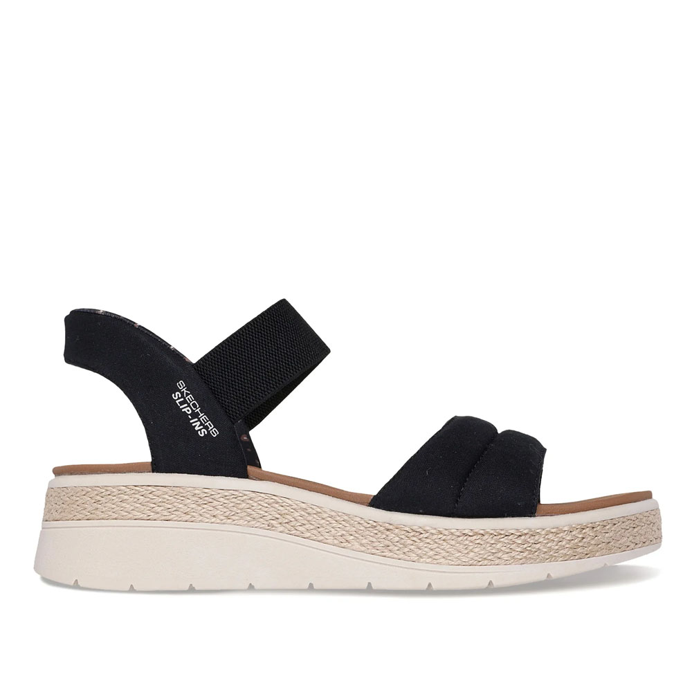 Sandalias Urbanas Mujer Skechers Bobs Sun Ray Negro